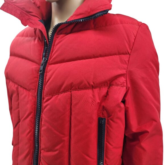 CB Sports 1984 Red Down Puffer Jacket Boy's Size Large - Picture 1 of 13
